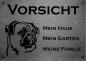 Preview: ld Mops VORSICHT Mein Haus mein Garten meine Familie